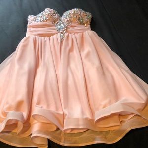 Pink party dress Junior size 1